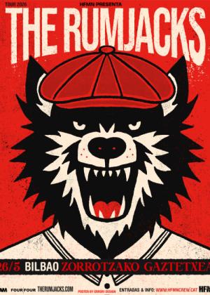 Concierto de The Rumjacks en Bilbao