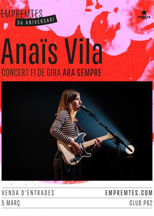 Concierto de Anaïs Vila en Barcelona