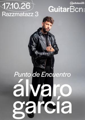 Concierto de Álvaro García en Barcelona