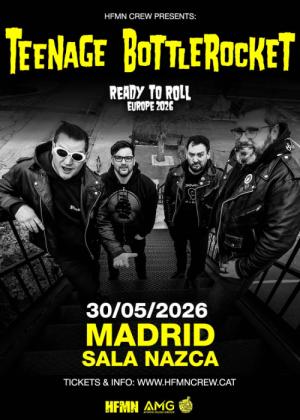 Concierto de Teenage Bottlerocket en Madrid