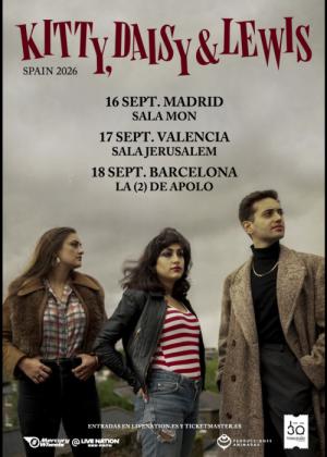 Concierto de Kitty, Daisy & Lewis en Barcelona