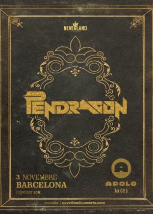 Concierto de Pendragon en Barcelona