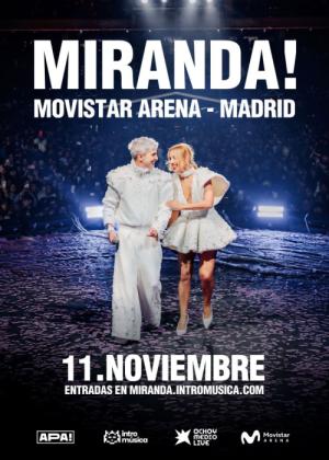 Concierto de Miranda! en Madrid