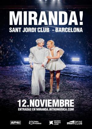 Concierto de Miranda! en Barcelona