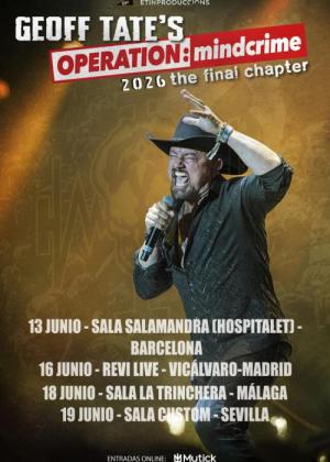Concierto de Geoff Tate en Barcelona