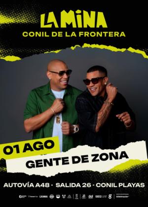 Concierto de Gente de Zona en Conil de la Frontera