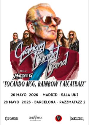 Concierto de Graham Bonnet en Barcelona