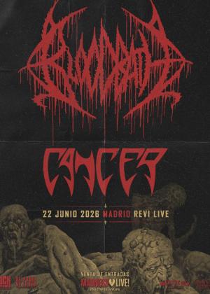 Concierto de Bloodbath + Cancer en Madrid
