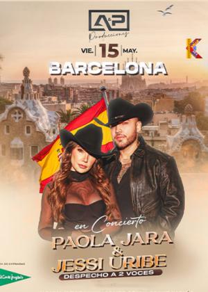 Concierto de Paola Jara + Jessi Uribe en Barcelona