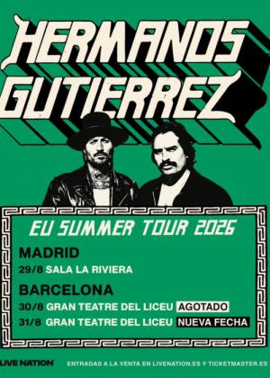 Concierto de Hermanos Gutiérrez en Barcelona