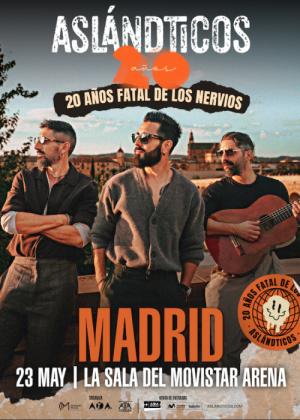 Concierto de Aslándticos en Madrid