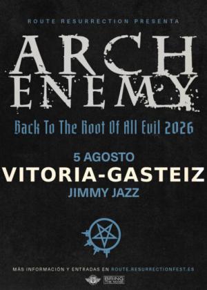 Concierto de Arch Enemy en Vitoria-Gasteiz