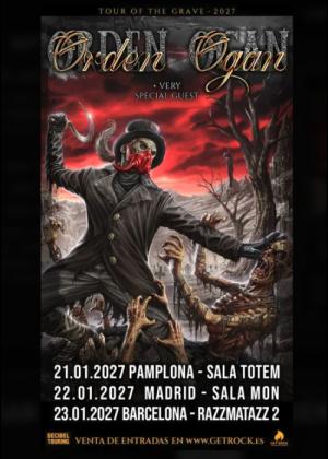 Concierto de Orden Ogan en Barcelona