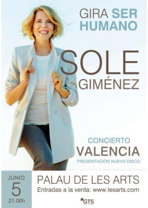 Concierto de Sole Giménez en Valencia