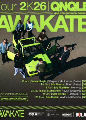 Concierto de Awakate en Reus - Tarragona