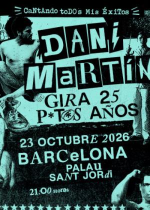 Concierto de Dani Martín en Barcelona (Tercera Fecha)