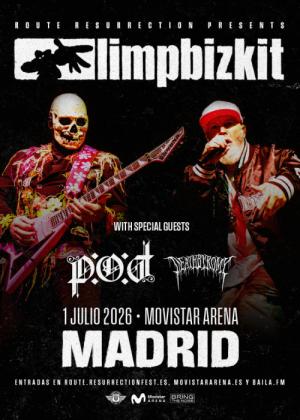 Concierto de Limp Bizkit + P.O.D. en Madrid