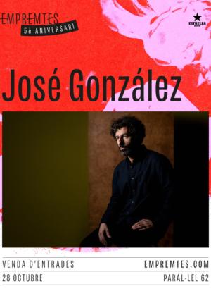 Concierto de José González en Barcelona