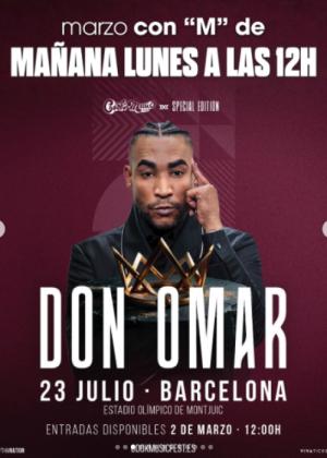 Concierto de Don Omar en Barcelona