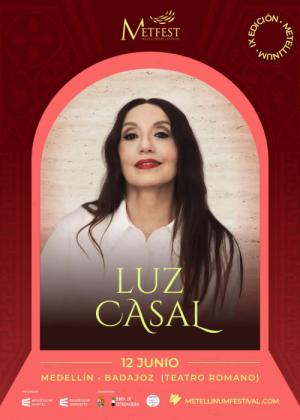 Concierto de Luz Casal en Medellín - Badajoz