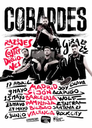 Concierto de Cobardes en Gijón