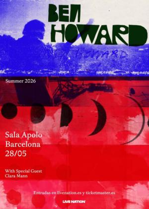 Concierto de Ben Howard en Barcelona