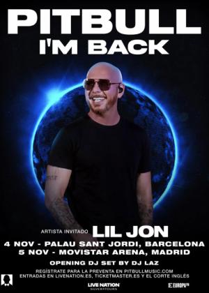 Concierto de Pitbull en Madrid