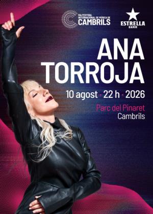Concierto de Ana Torroja en Cambrils