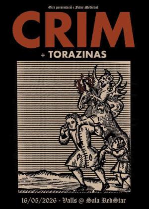 Concierto de CRIM en Valls - Tarragona