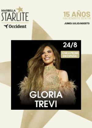 Concierto de Gloria Trevi en Marbella