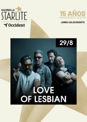 Concierto de Love of Lesbian en Marbella