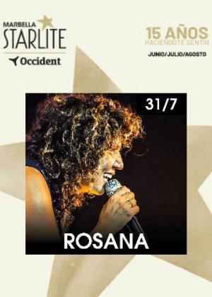 Concierto de Rosana en Marbella
