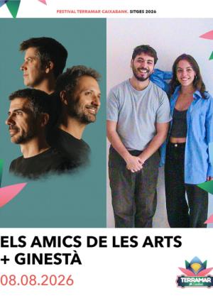 Concierto de Els Amics de les Arts en Sitges