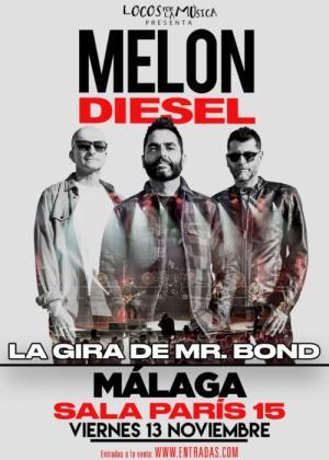 Concierto de Melón Diesel en Málaga