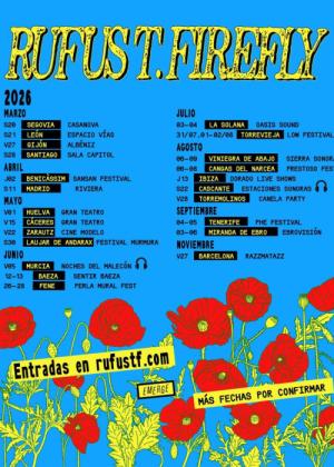 Concierto de Rufus T. Firefly en Huelva