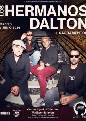Concierto de Los Hermanos Dalton en Madrid