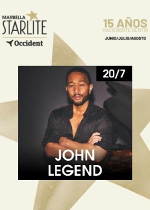 Concierto de John Legend en Marbella