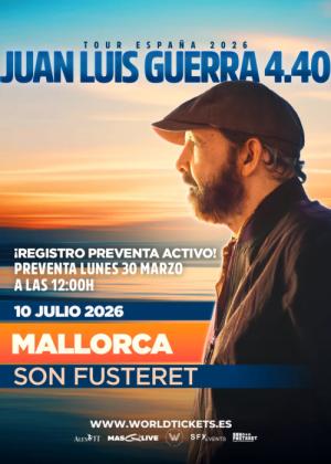 Concierto de Juan Luis Guerra en Palma de Mallorca