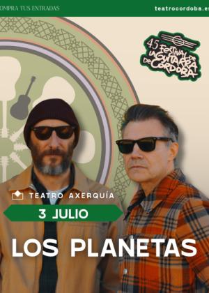 Concierto de Los Planetas en Córdoba