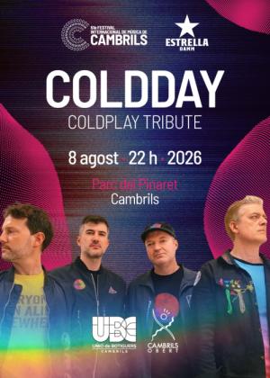 Concierto de Coldday (Tributo Coldplay) en Cambrils