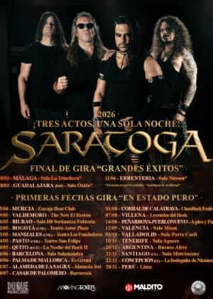 Concierto de Saratoga en Bilbao