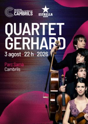 Concierto de Quartet Gerhard en Cambrils