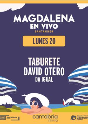 Concierto de Taburete + David Otero en Santander