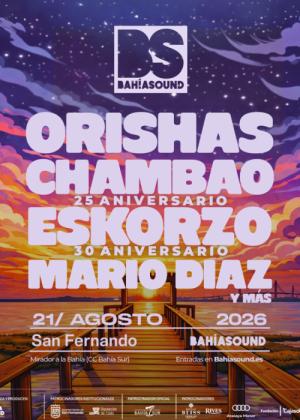 Orishas + Chambao + Eskorzo + Mario Díaz  en San Fernando - Cádiz
