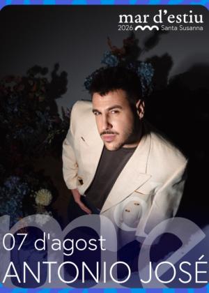 Concierto de Antonio José en Santa Susanna