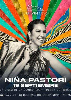 Niña Pastori en La línea de la Concepción