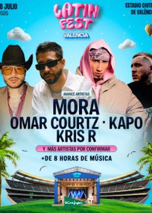 Concierto de Mora + Omar Courtz + Kapo en Valencia