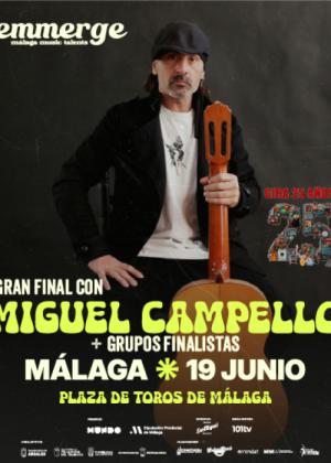 Concierto de Miguel Campello en Málaga