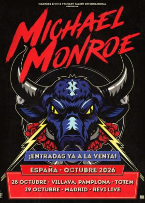 Concierto de Michael Monroe en Madrid