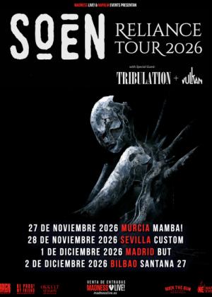 Concierto de Soen + Tribulation en Murcia